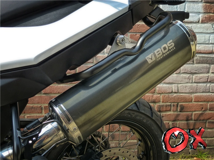 [OX] BMW F700 800 650GS xe máy Hà Lan BOS vios sửa đổi ống xả hiệu suất cao phổ quát - Ống xả xe máy