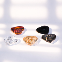 Shun Feng Spot Import Shi Family Austria Crystal more than 6262 Color Hollowed-out Loving 26mm Pendant Diy Accessories