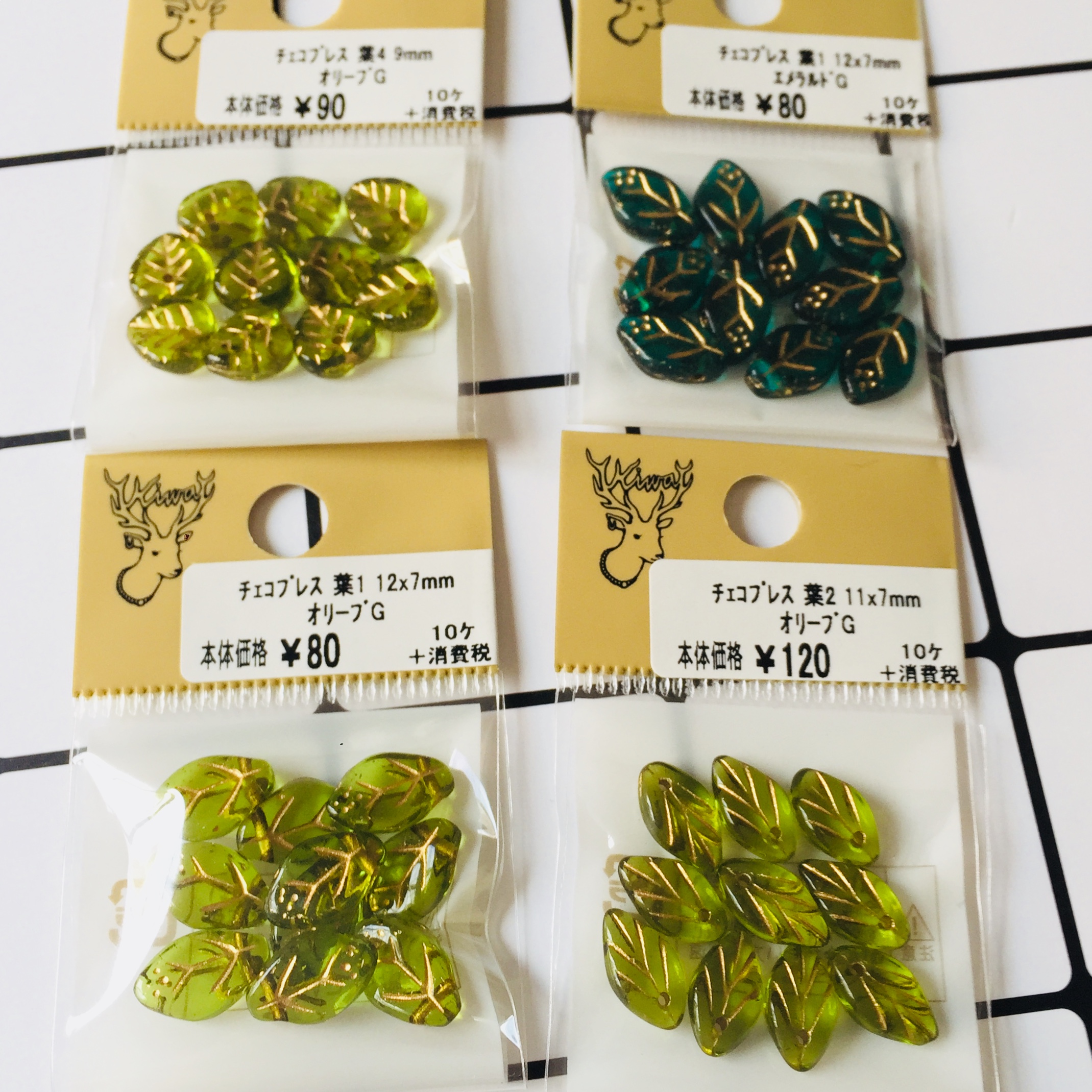 Shun Feng Spot Japan Kiwa Expensive and Manufactured All Color Leaves Beads Pendant Earrings Diy Accessories