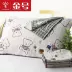 Gối cotton vàng hai lớp gạc nhung mềm mại hoạt hình tăng đôi mẫu 2 khăn bông gối Khăn gối