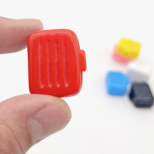 Реалистичный чемодан, аксессуар, креативный кремовый кукольный домик с аксессуарами ручной работы, «сделай сам»