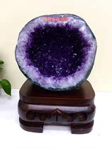 Uruguay natural Amethyst cave rough Amethyst cave money bag lucky demagnetization ornaments