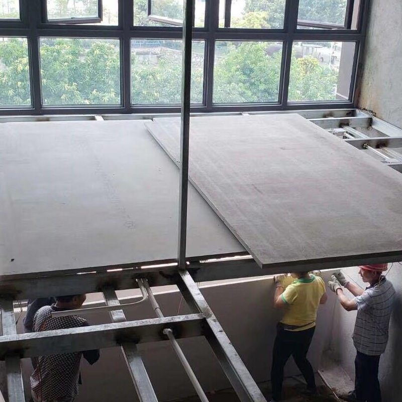 12mm Cement pressure plate calcium silicate steel plate steel structure load-bearing loft plate concrete slab