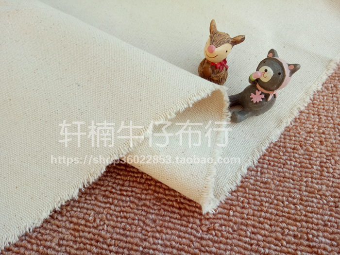 Cotton Canvas Vải Vải Vải Vải Vải Tự làm Handmade Vải Giải phóng mặt bằng Điều trị Mất giá vải cotton