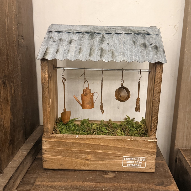 Japanese-Style Small House Flower Pot Decoration for Succulents, Grape Hyacinth, Zakka Goods, Garden, Coffee House, Doll Hanging Ornaments Japanese-Style Small House Flower Pot Decoration for Succulents, Grape Hyacinth, Zakka Goods, Garden, Coffee House, Doll Hanging Ornaments