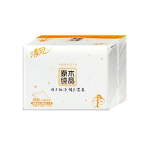Qingfeng BF2C1N log pure three-dimensional embossed flat toilet paper 350 FCL