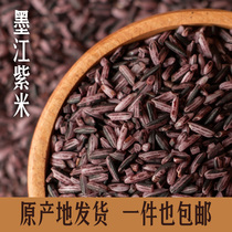 Yunnan specialty Mojiang purple rice authentic ecological Hani terraces old varieties purple glutinous rice origin delivery 2kg