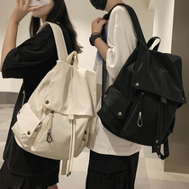 Hong Kong I TGREG schoolbag female Japanese high school student backpack junior high school student wild flap drawstring backpack