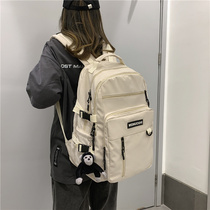 Hong Kong I Tgreg large-capacity schoolbag female high school student junior high school student backpack multi-pocket backpack male trendy cool