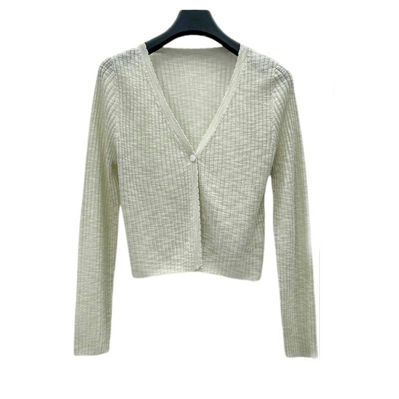 2026 Women's Summer New S·D Sig San Dior Versatile Small Shawl Knitted Cardigan Jacket Personalized Sun Protection Clothing