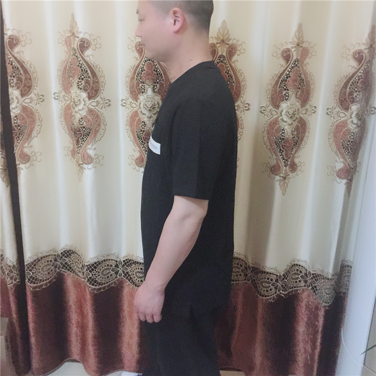 J Anta nam ngắn tay 2018 hè mới cotton thoải mái thoáng khí áo thun ngắn tay áo len 15827157 - Áo phông thể thao áo thun dài tay the thao nam