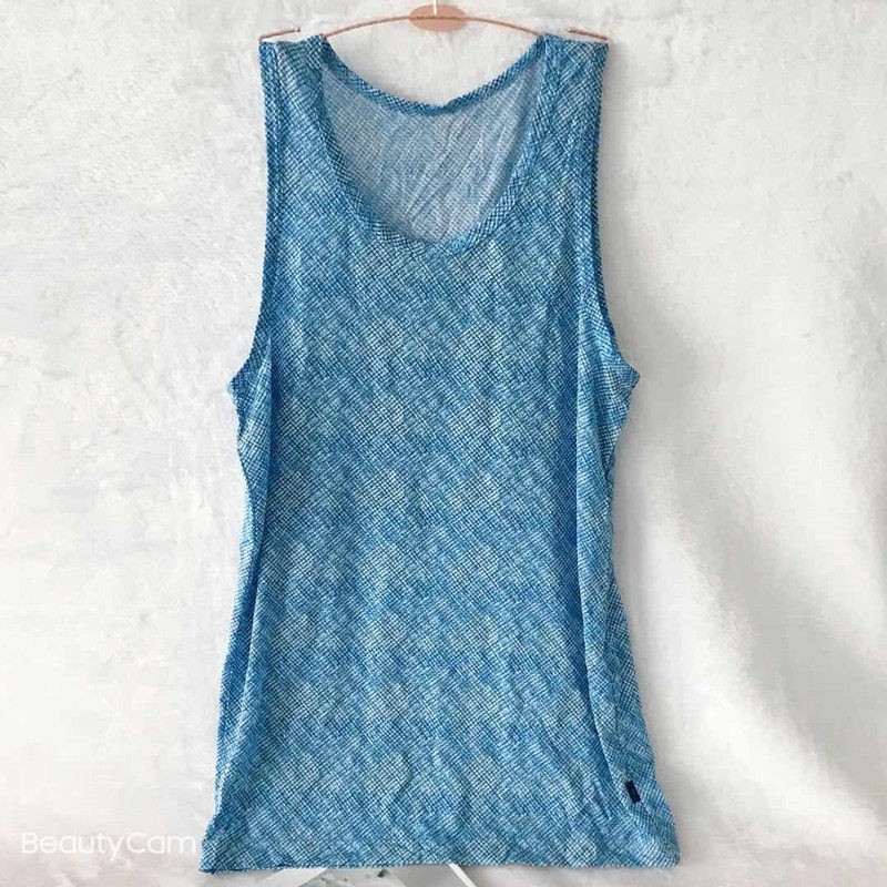 Foreign trade Original single cut and tail stock Exit Korea men's speed dry vest comfortable beating bottom summer thin strip of slings underwear