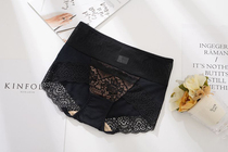 Foreign Trade Original Single Cut Bull Stock Export Korean Ladies Underpants High waist All cotton No marks Small Corner Underwear Women Comfort