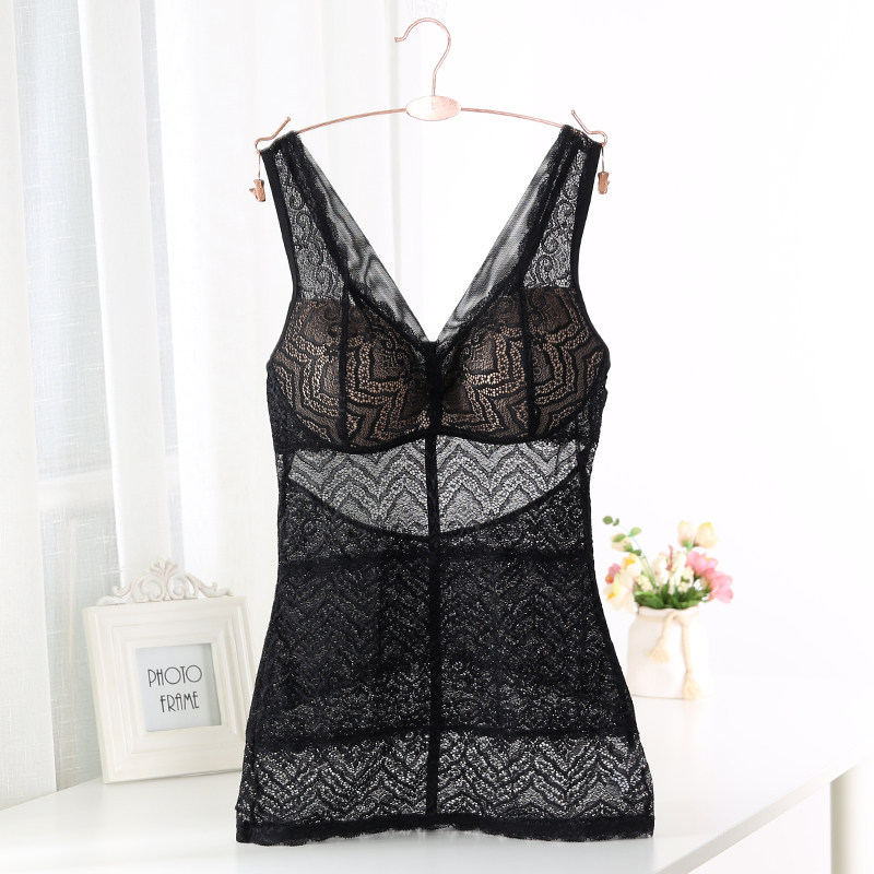 Female Thin Section Outlet Korea No Steel Ring 2021 Spring Summer Free Wearing Bra Hood No Steel Ring Full Lace Lingerie