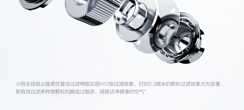 robot hút bụi medion Puppy máy hút bụi không dây cầm tay nhỏ câm máy sạc điện mạnh mẽ không dây mạnh mẽ D-531 - Máy hút bụi may hut bui