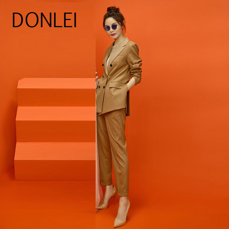 Si Lei Designer's Old Money Style High-End Autumn Clothing 2026 Women's Stylish and Elegant Business Suit Set