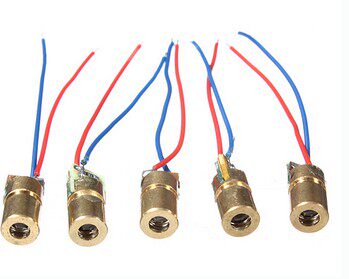 3V 4 5V 5V 5V 12V 12V head 5mw red light laser die resistance point-lined cross copper material Semiconductor