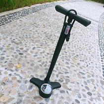 Bicycle pump Floor-standing road bike mountain bike Taiwan TUBRO high pressure aluminum alloy barrel body US-French mouth