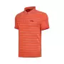 Bộ đồ tập thể thao nam Li Ning ngắn tay áo sơ mi polo tay áo thun nam 2018 hè APLN057-1-3-2 - Áo polo thể thao áo polo trơn
