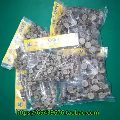 Round bird live shank rod page wheel grinding head 3*15 with shank page wheel abrasive cloth grinding polishing 100-page grinding head 120 mesh 180240