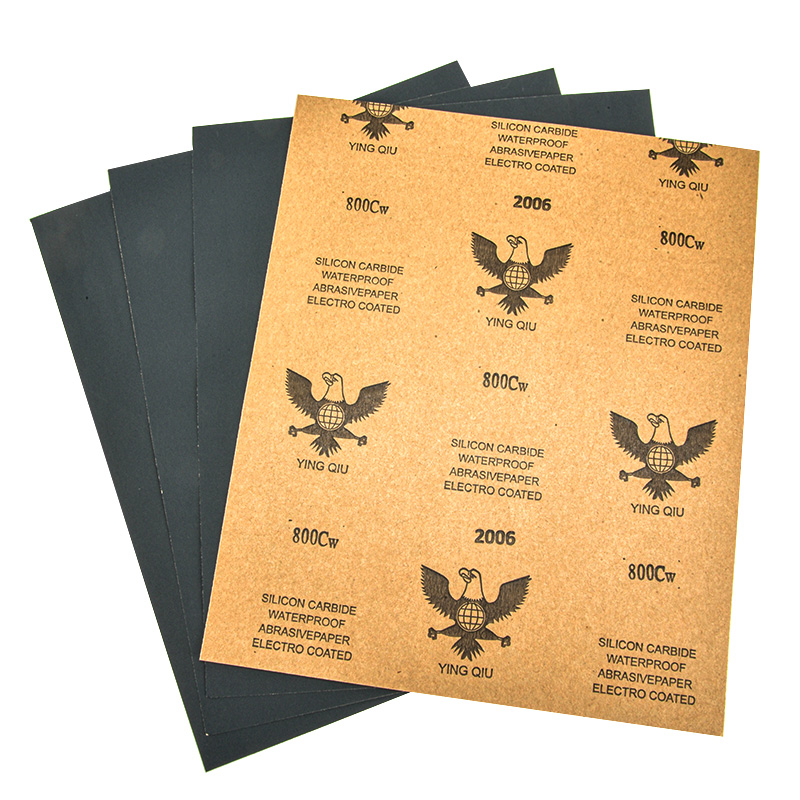 Eagle ball sandpaper YINGQIU earth eagle sandpaper Water sandpaper polished Sharpy water mill water resistant 180-2000 mesh