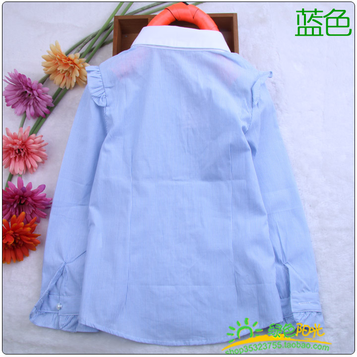 Chemise fille à manche longue - Ref 2084456 Image 12