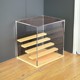 High-definition acrylic display box blind box shelf storage figure doll model transparent dustproof cabinet doll toys