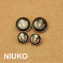 NIUKO metal coat buttons Exquisite high-end buttons Clothing design accessories Exquisite buttons DIY golden buckle