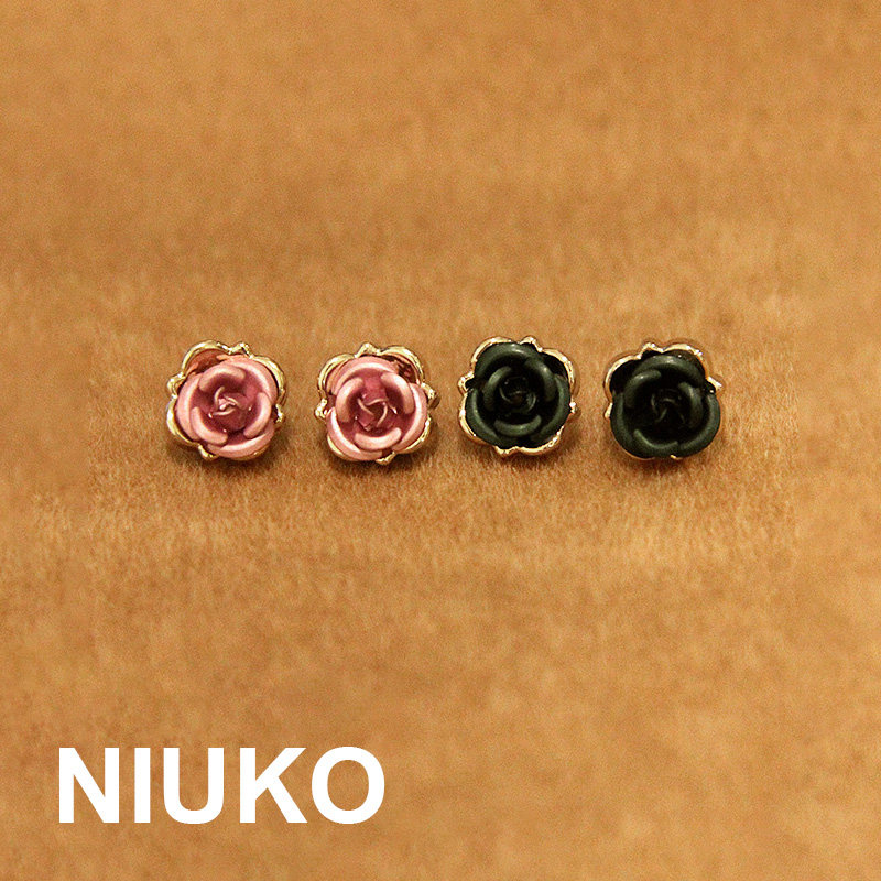 NIUKO Flowers FLOWERS Daughter Shirt Buttons DELICATE BUTTON BUTTONS Clothing Accessories Lining Clothing Accessories FLOWER BUTTON DIY BUCKLE