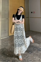 Полая юбка жилетки