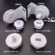 Roller blind bracket base lifter lengthened zipper thickened drawstring plug seal seal wall mounted top mounted metal accessories