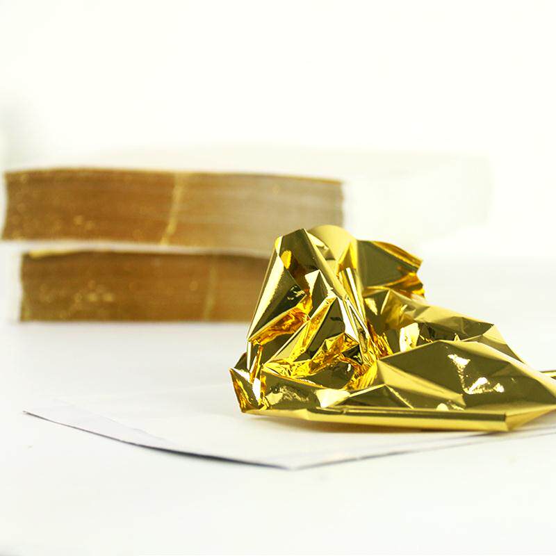 Hand grips gold leaf grunge with grain texture creatine imitation gold platinum Taiwan imitation gold Poors upholstery decoration engineering sticker gold 14cm