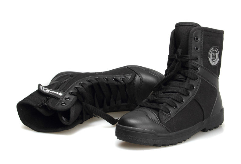 Boots militaires en toile - porter - Ref 1398646 Image 6