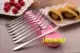 Порошковая коробка [коробка +8 вилка +14 см нож с зубами]