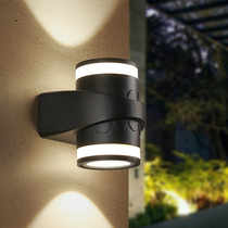 LED outdoor waterproof wall lamp Modern simple creative outdoor garden lamp Door lamp Terrace balcony garden lamp