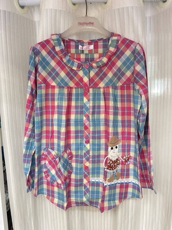 Brand New Genuine Aibefen Pajamas, Thin Long-Sleeved Long Pants, Pure Cotton Woven Plaid Cotton Pajama Set, Loungewear Brand New Genuine Aibefen Pajamas, Thin Long-Sleeved Long Pants, Pure Cotton Woven Plaid Cotton Pajama Set, Loungewear