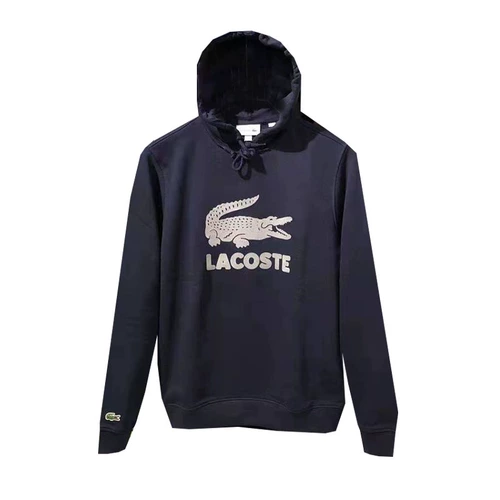 Lacoste, осенняя толстовка с капюшоном