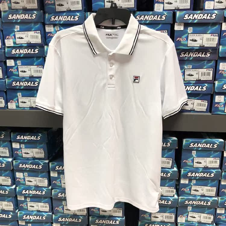[United States Fila] Áo phông thể thao và giải trí POLO dành cho nam ao polo nam