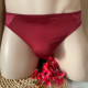 Foreign trade feminine design men's nude three-legged pants comfortable and close-fitting breathable everyday wear half-butt men's underwear