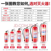 Home 2kg3kg rental home Fire extinguishers in Maidodo Guangdong Province portable 4 kg dry powder fire extinguishers 3kg