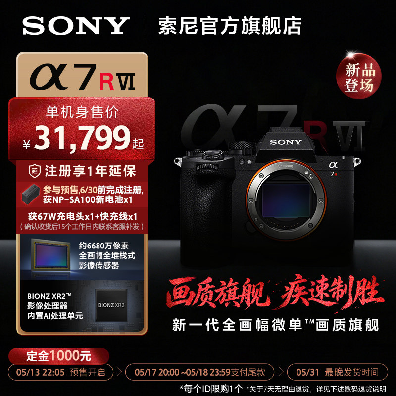 【新製品発表】ソニーα7R VI、優れた画質を実現した次世代フラッグシップミラーレスカメラ（α7RM6）