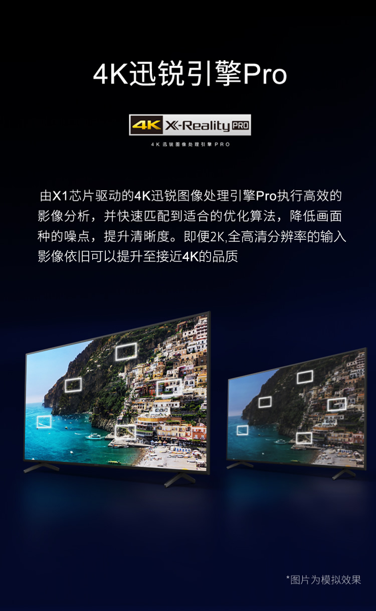 台灣保修｜宥心通訊｜SONY KD-65X80J 65吋4K HDR安卓智能液晶平板電視〈含稅〉