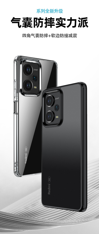 Slim Fit Silicone TPU Note 12, Note 12 Pro, Note 12 Pro+ Phone Case