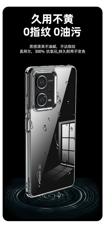 Slim Fit Silicone TPU Note 12, Note 12 Pro, Note 12 Pro+ Phone Case