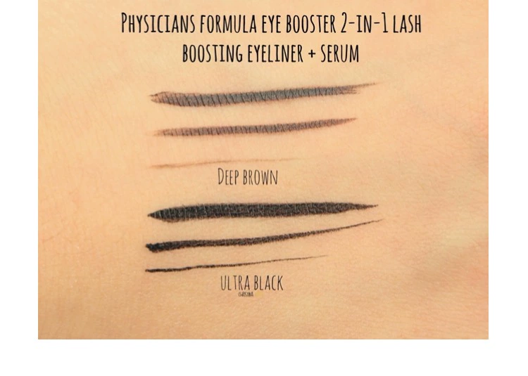 Bác sĩ Công thức PF Eye Booster 2 trong 1 Liquid Eyeliner cho tăng trưởng lông mi - Bút kẻ mắt