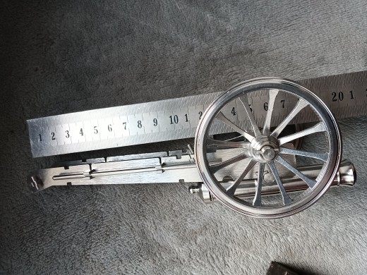 Exquisitos adornos de escritorio artesanales de colección de burbujas italianas retro de acero inoxidable