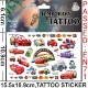 Cartoon anime nhân vật đồ chơi hình xăm sticker em bé hình xăm sticker cơ thể trẻ em vẽ hình xăm đồ chơi - Đồ chơi giáo dục sớm / robot