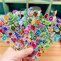 Cartoon Small Insect Beetle Beetle Dragonfly Three-dimensional Bubble Stickler Stickler Stickler for childrens baby Early education Puzzle Hand Stickler