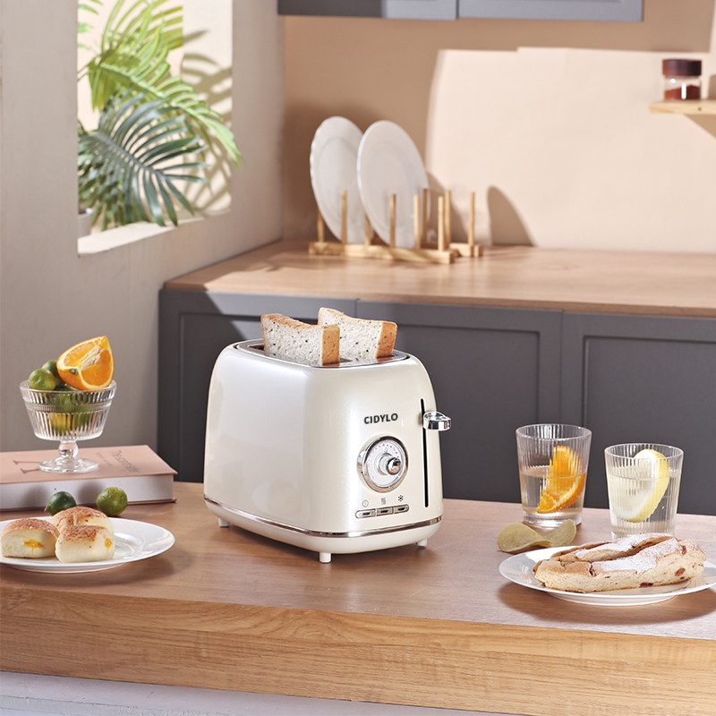 British Cidylo Toaster Household Small Toaster Sandwich Maker Breakfast Machine Fully Automatic Toaster