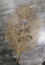 Simulation coral branch glasses cabinet mat jewelry mobile phone counter mat mat counter creative tide decorations ornaments